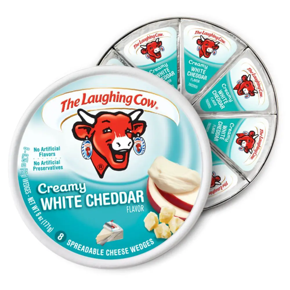 Laughing Cow, White Cheddar Cheese