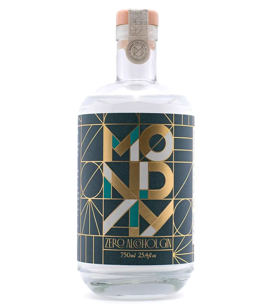 MONDAY Zero Alcohol Gin – A Non-Alcoholic Spirit for the Spirited Ones - 750ml