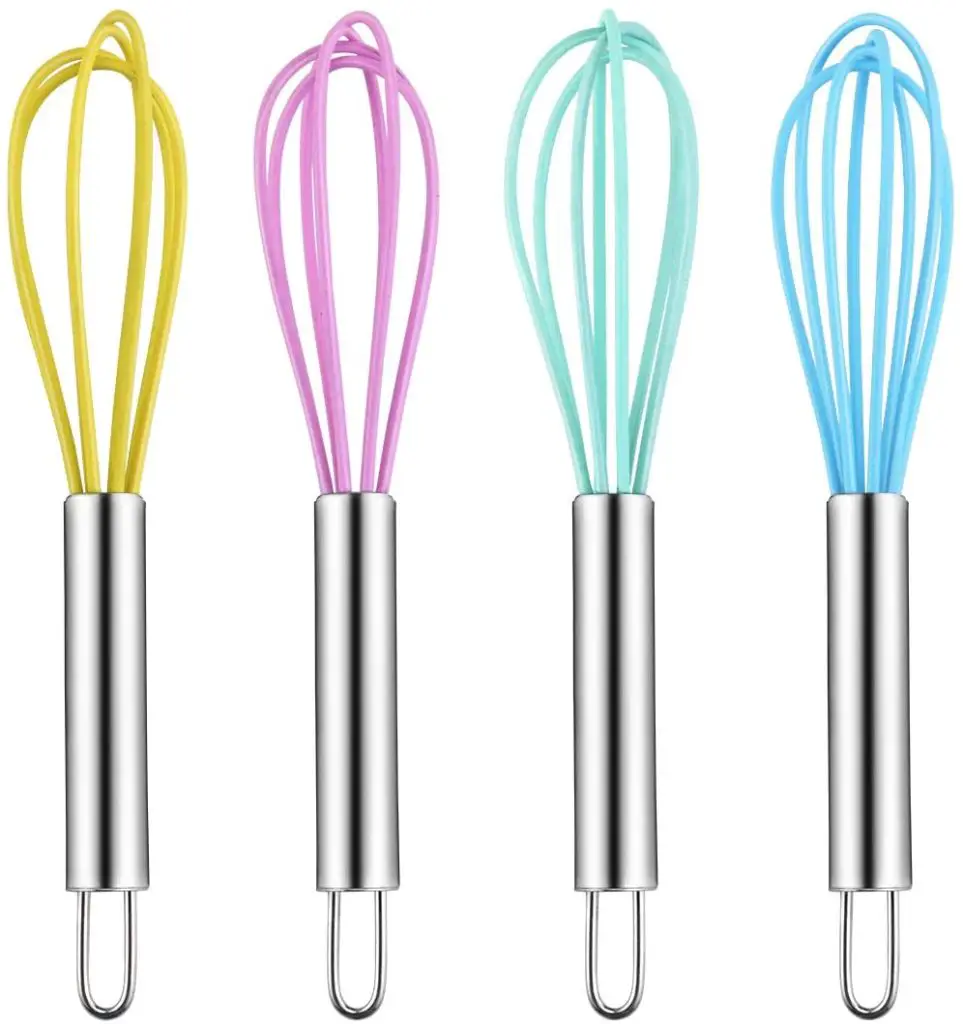 20cm Stainless Steel Magic Hand Held Spring Whisk Mini Kitchen Eggs Sauces MYJK0