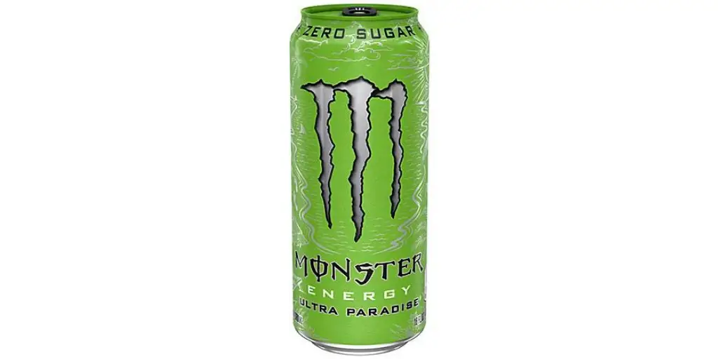 Monster Energy Ultra Paradise Nutrition Facts