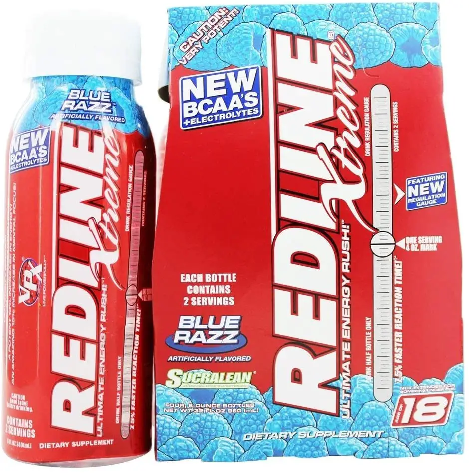 Redline Xtreme Energy Drinks 