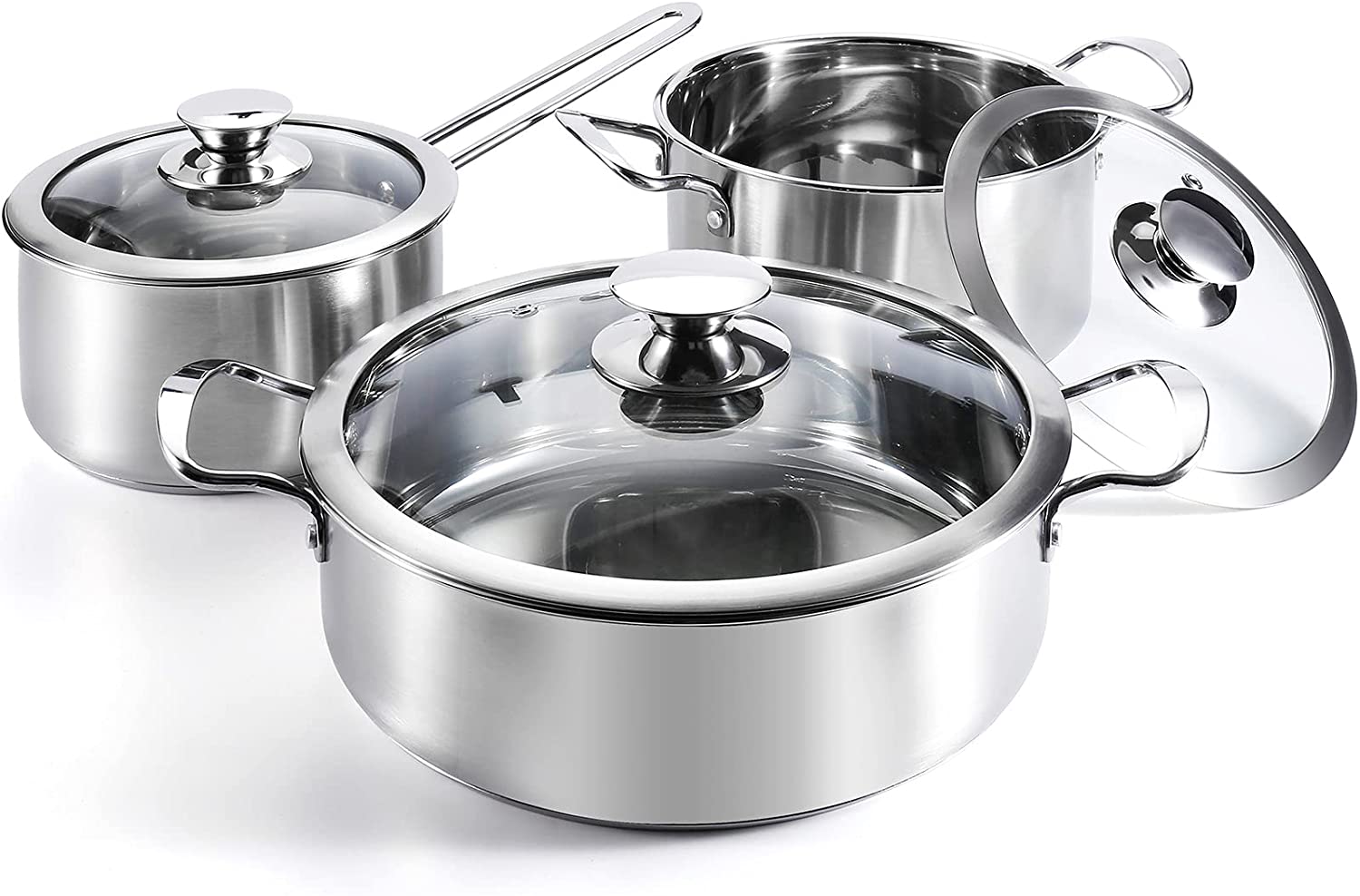 Stainless Steel Pots and Pans Set