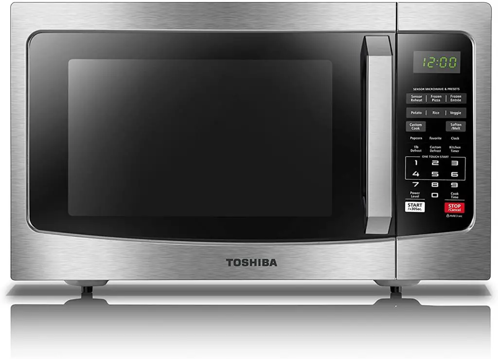 Toshiba EM131A5C-SS Microwave Oven with Smart Sensor,