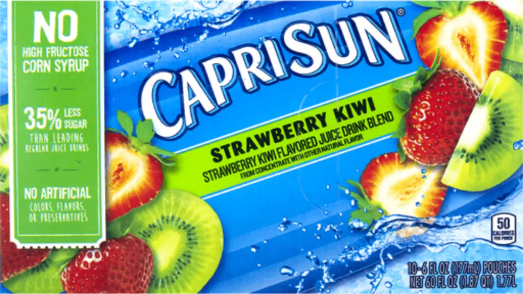 caprisun strawberry kiwi drink