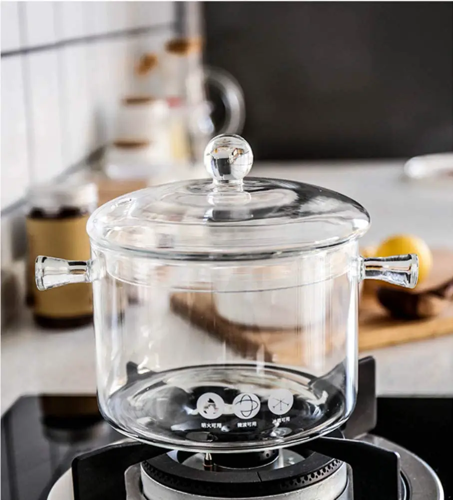 Baker's Basics Saucepans Glass Pot