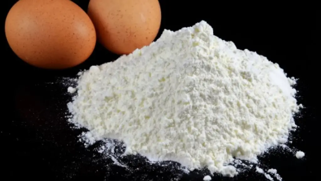 Egg white powder