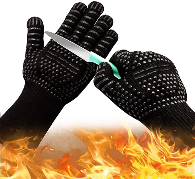 Oven Gloves 932°F Heat Resistant Gloves