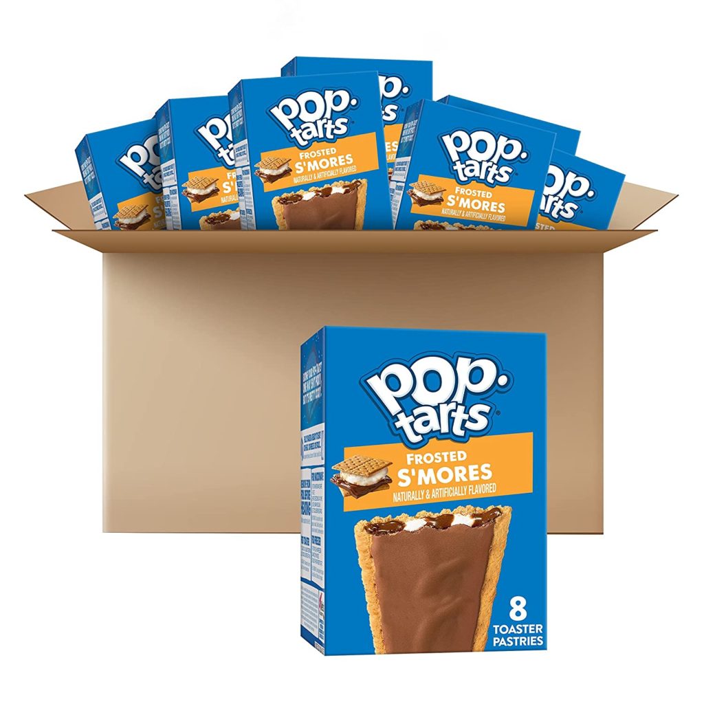 Pop-Tarts, Breakfast Toaster Pastries, Frosted S'mores