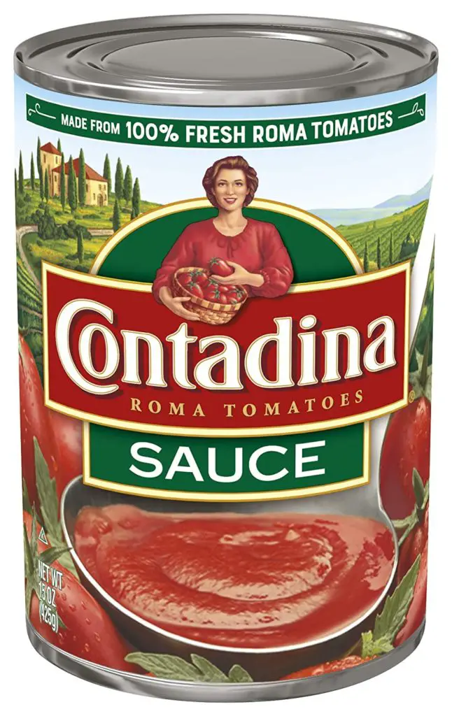 CONTADINA Canned Tomato Sauce, 12 Pack, 15 oz Can