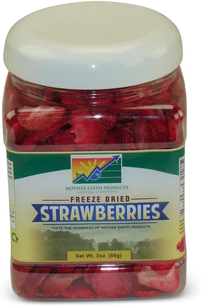 Mother Earth Products Freeze Dried Strawberries,