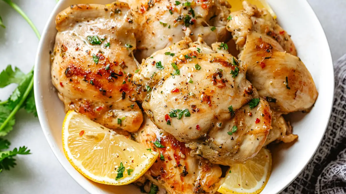 Chicken thighs instant pot