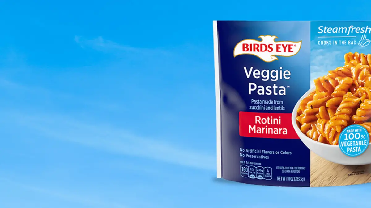 birds eye veggie pasta