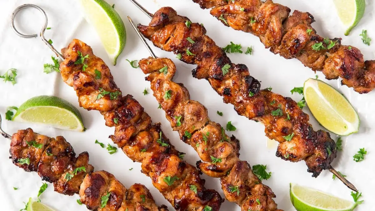 How Long to Grill Chicken Kebabs?