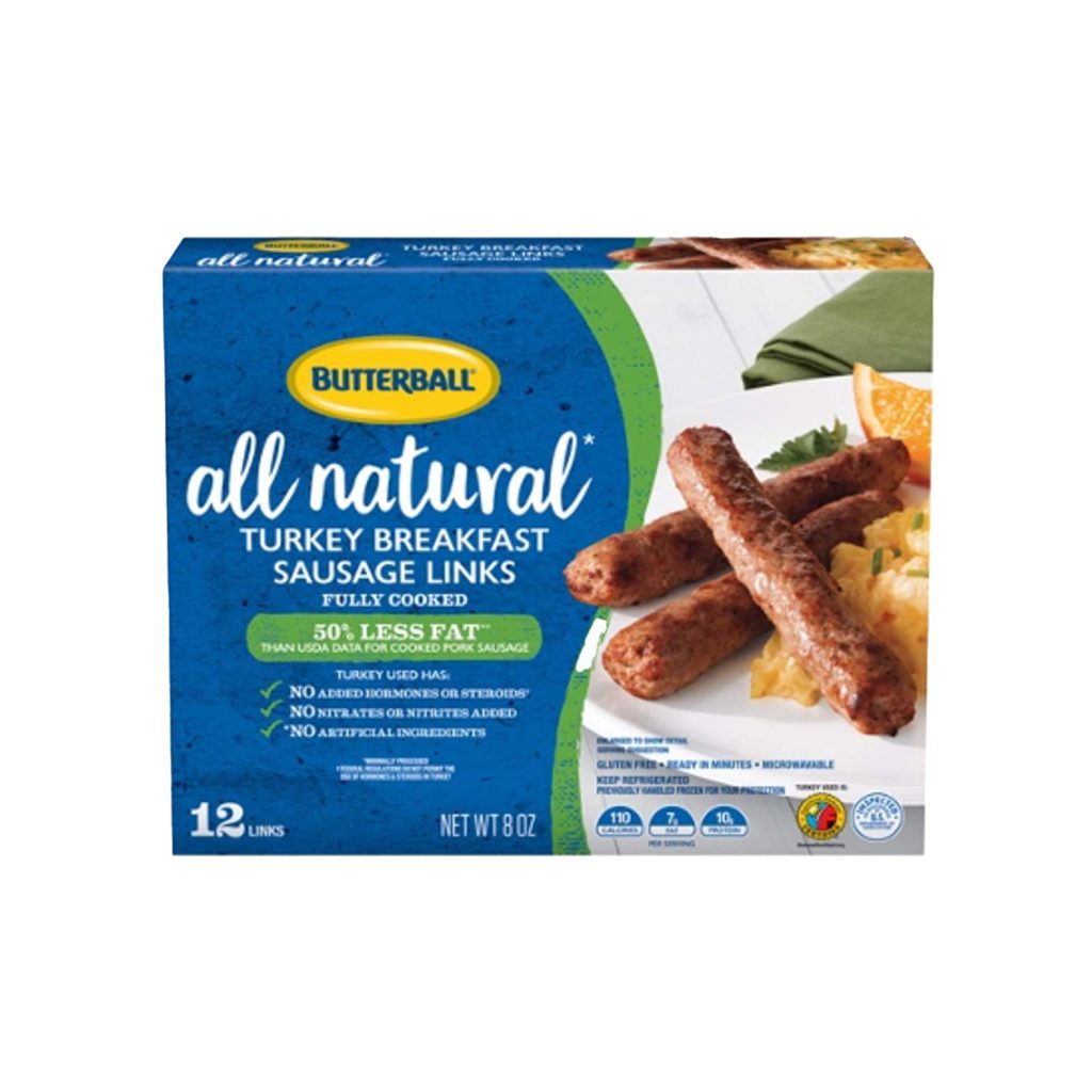 Butterball All Natural Fresh Turkey Breakfast Sausage Links