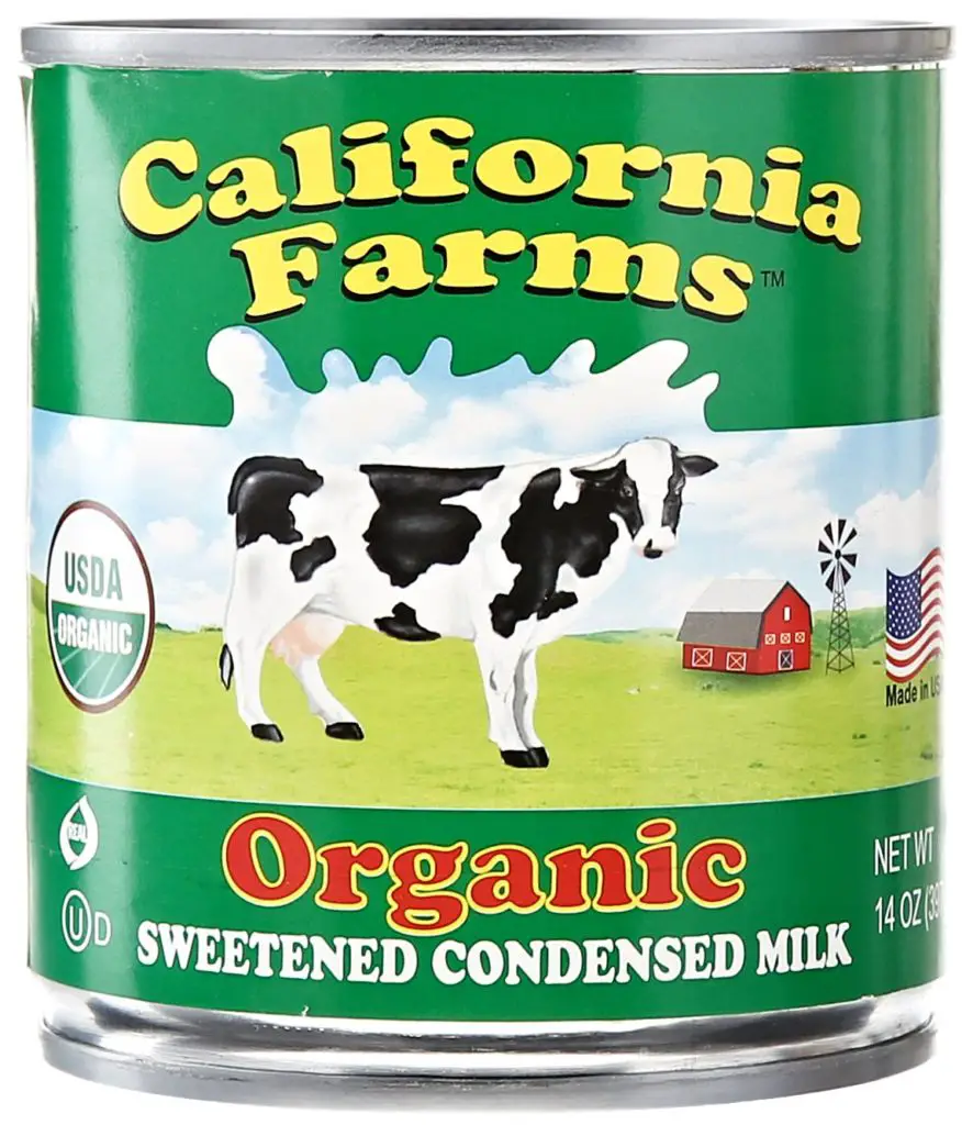 California Farms Organic Condensed Sweetened Milk