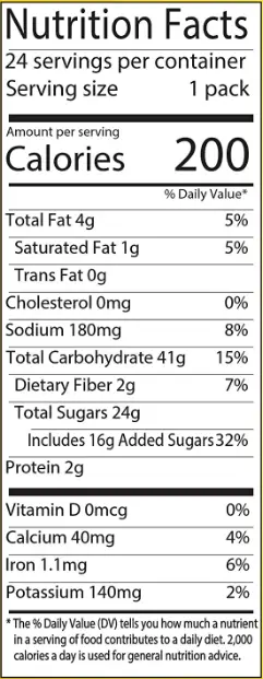Fig Newton Nutrition Facts