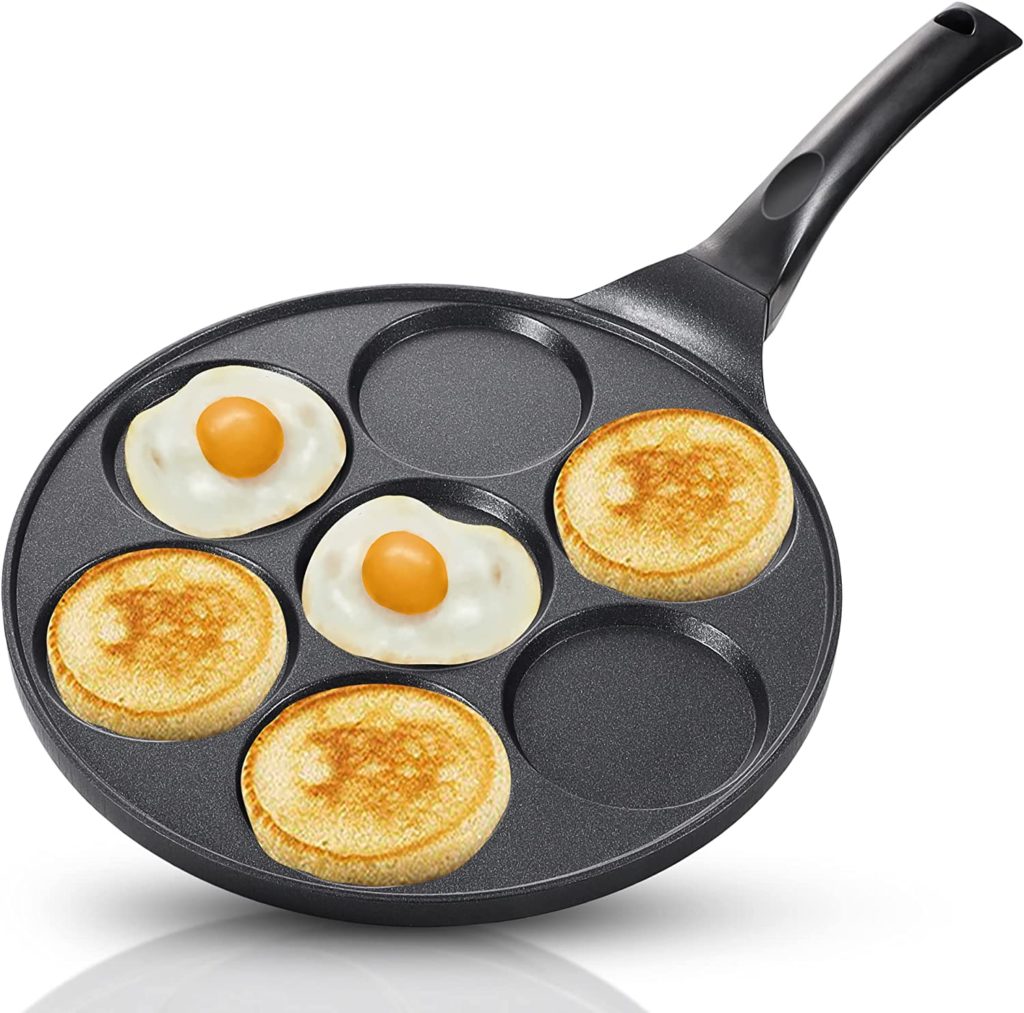 7-Mold Pancake Pan Nonstick