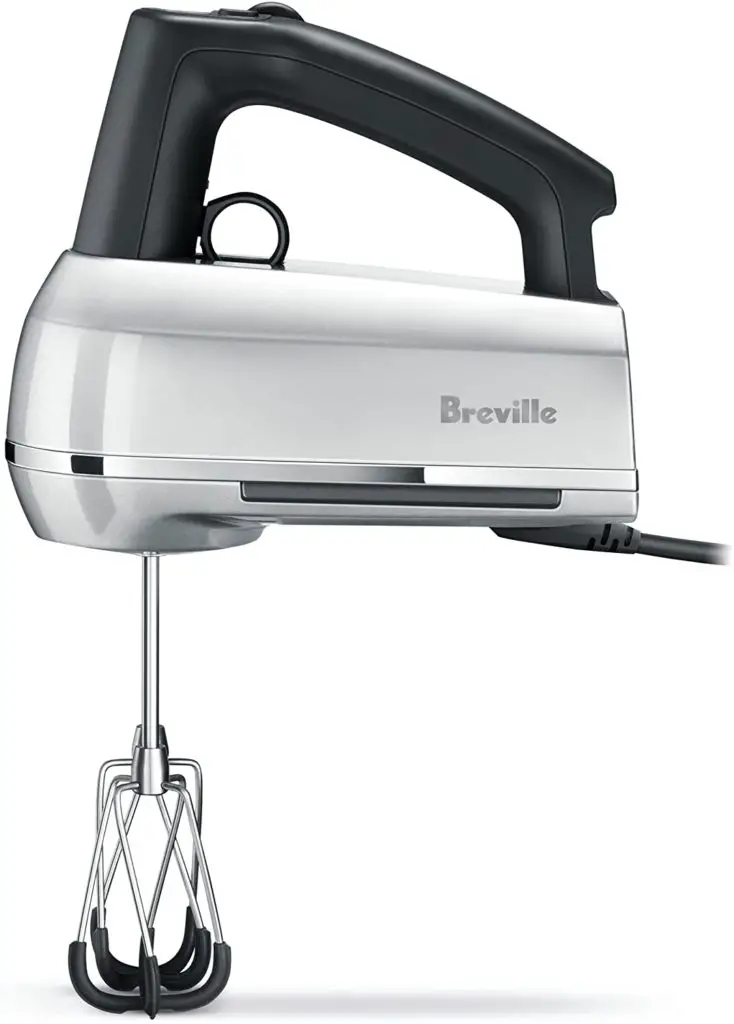 Breville BHM800SIL Handy Mix Scraper Hand Mixer, Silver