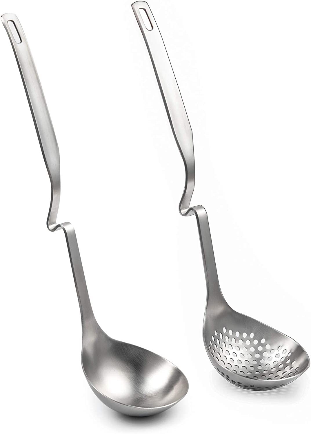 Large Soup Ladles Stainless Steel Ladle Kitchen Soup Ladles Cooking Soup Ladles Long Handle Ladles for Cooking Creative and Useful 
