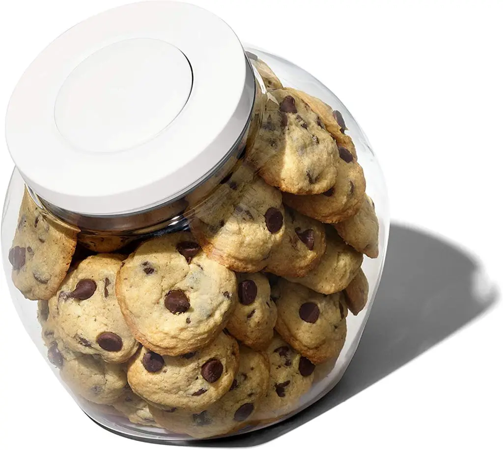 Best Overall: Oxo Good Grips 3-Quart Pop Medium Cookie Jar