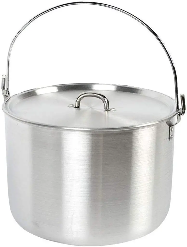 Aluminum Cooking Pot with Folding Handle