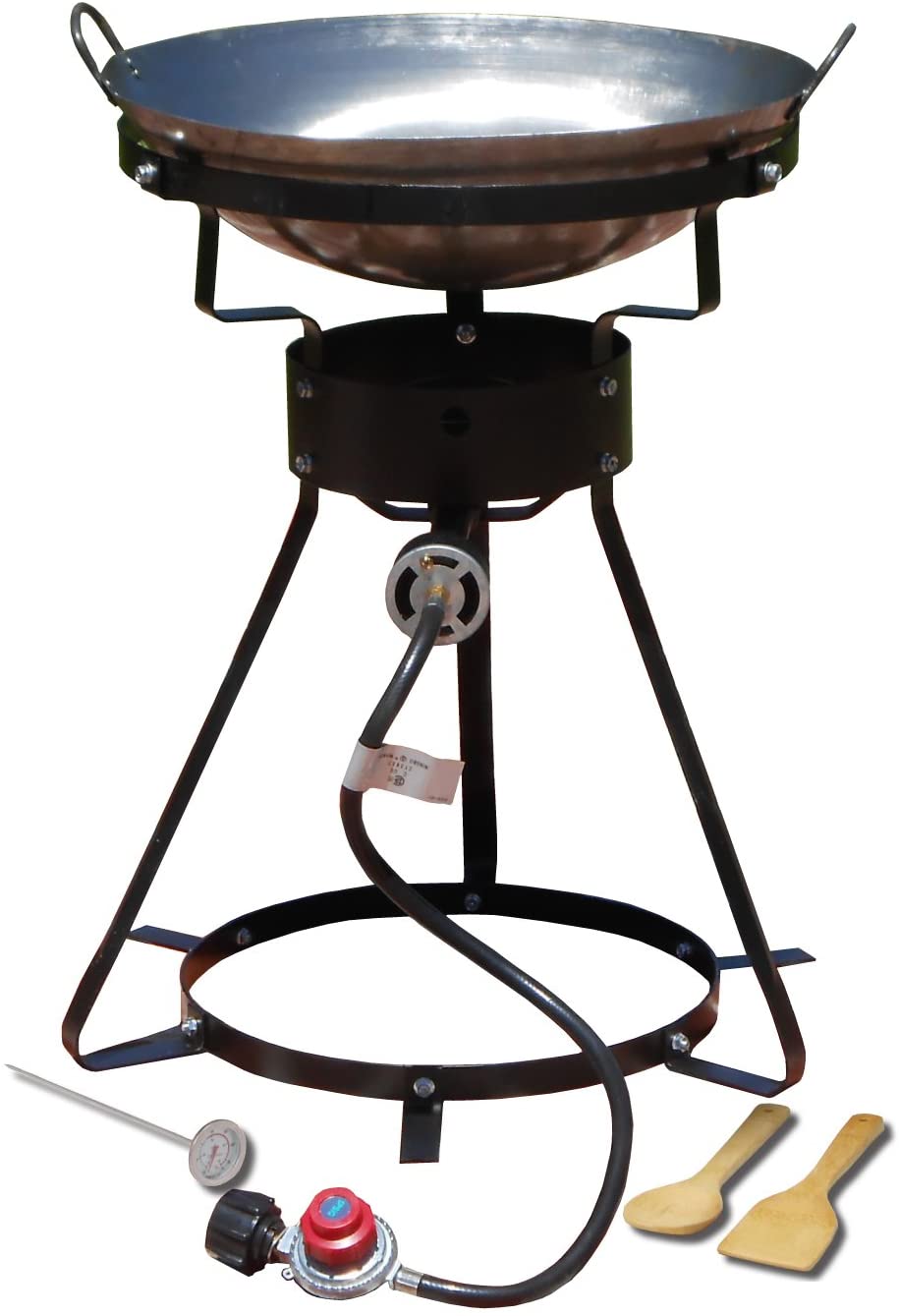 King Kooker 24WC 12" Portable Propane Outdoor Cooker with Wok