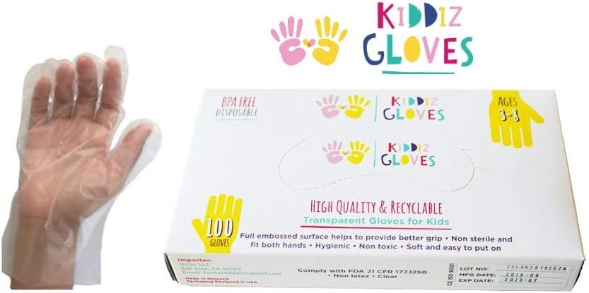 Kiddiz Gloves Eco friendly Disposable Gloves for Kids