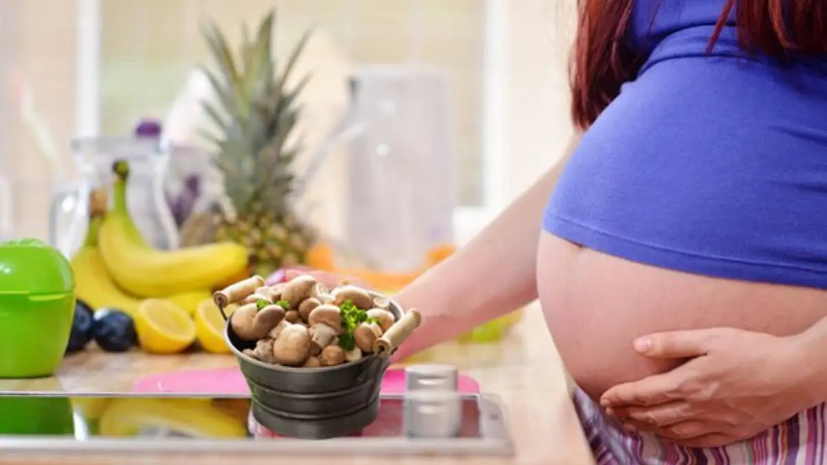 Pregnant Women Eat Mushrooms