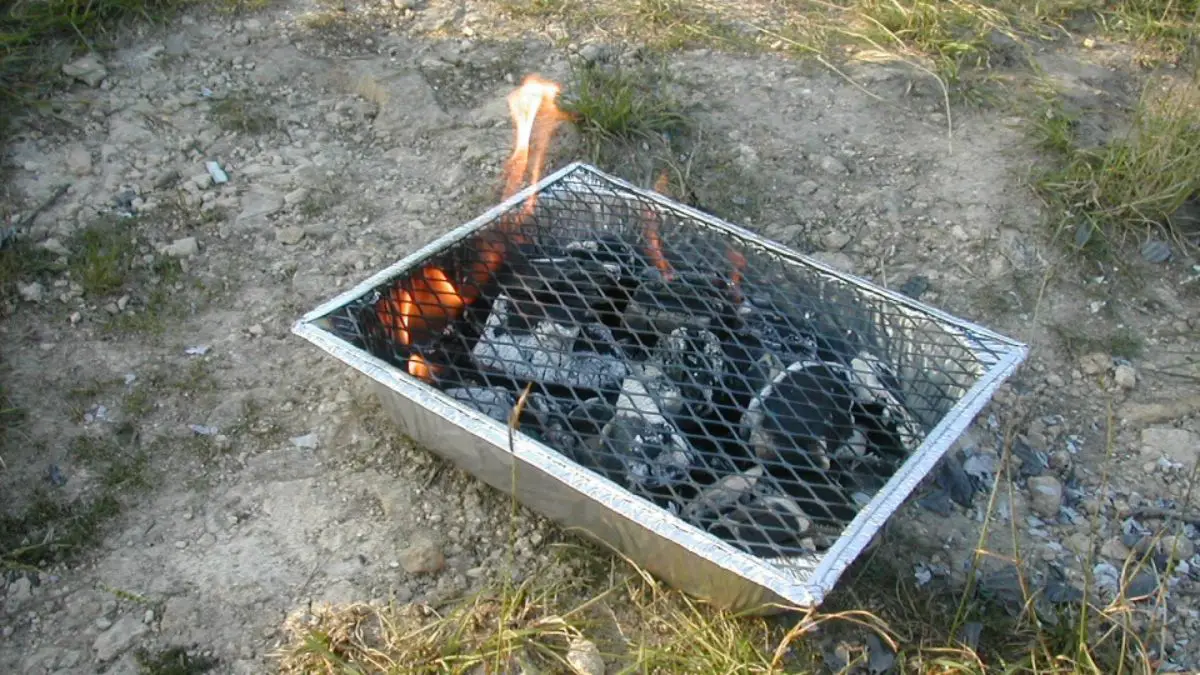 What to Put a Disposable BBQ on 