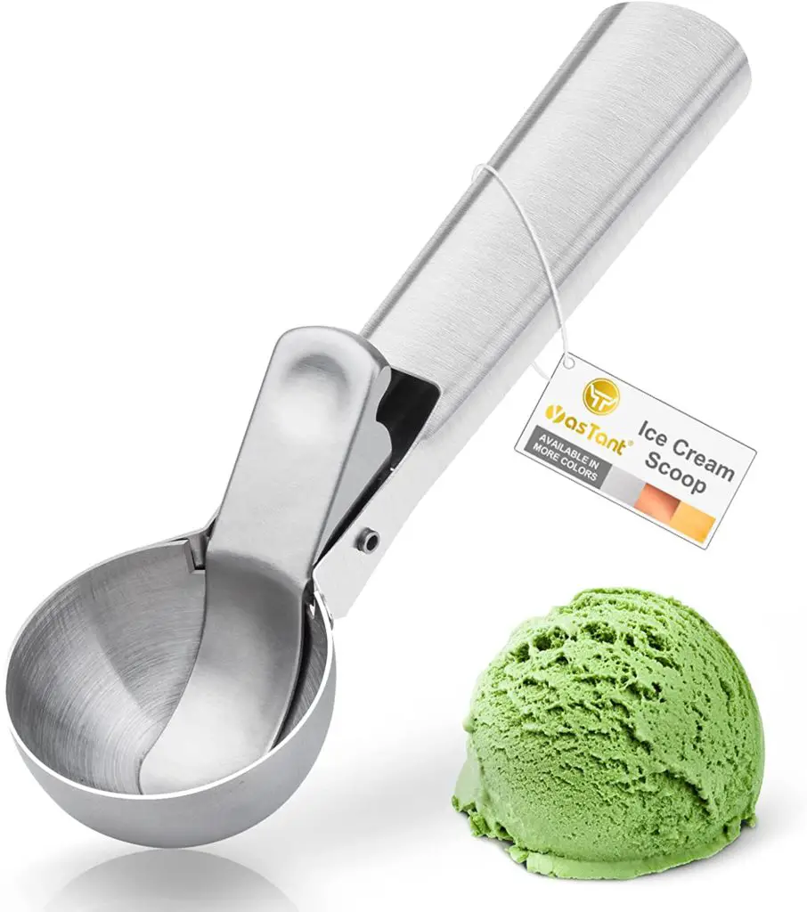 YasTant Premium Ice Cream Scoop with Trigger Ice Cream Scooper 