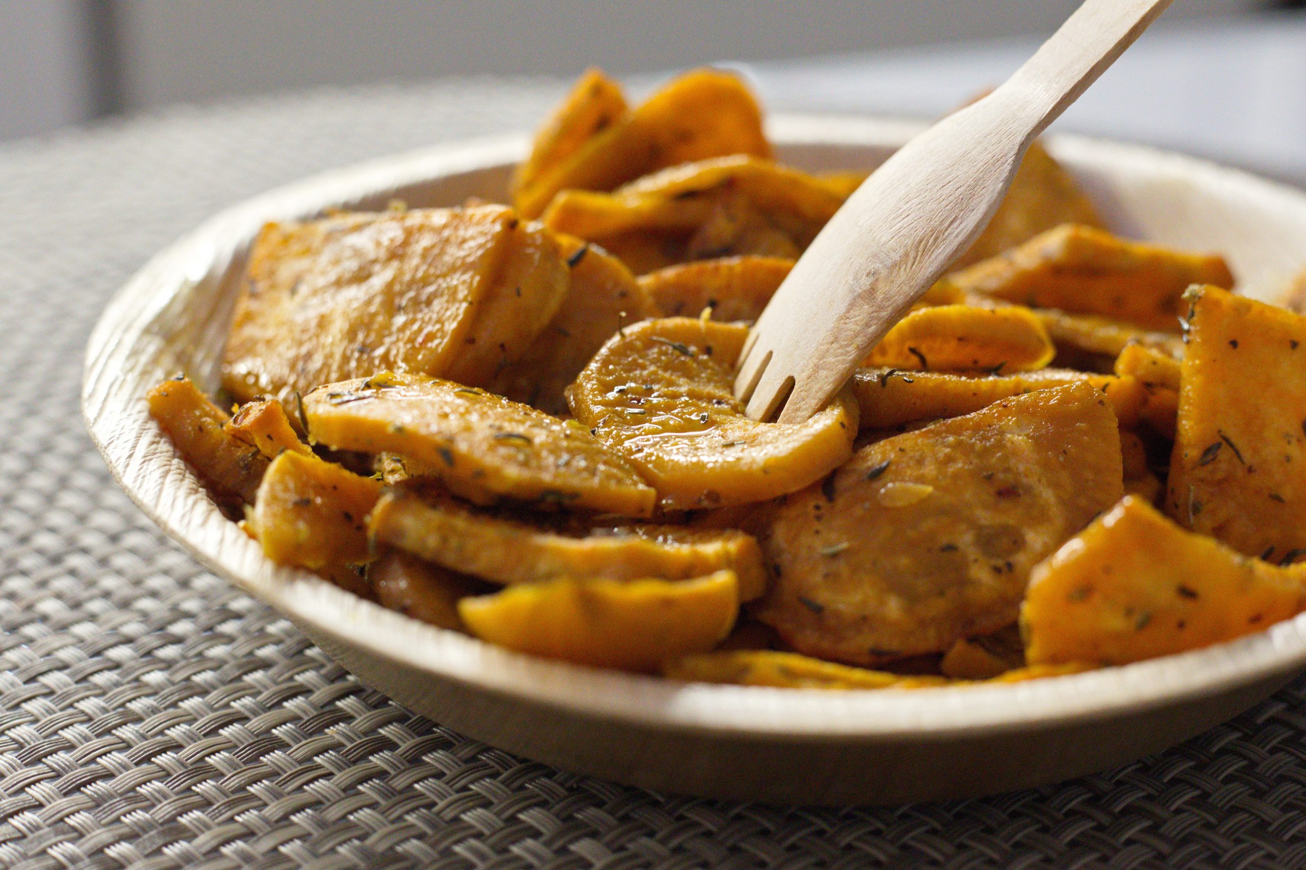 Fry Sweet Potatoes